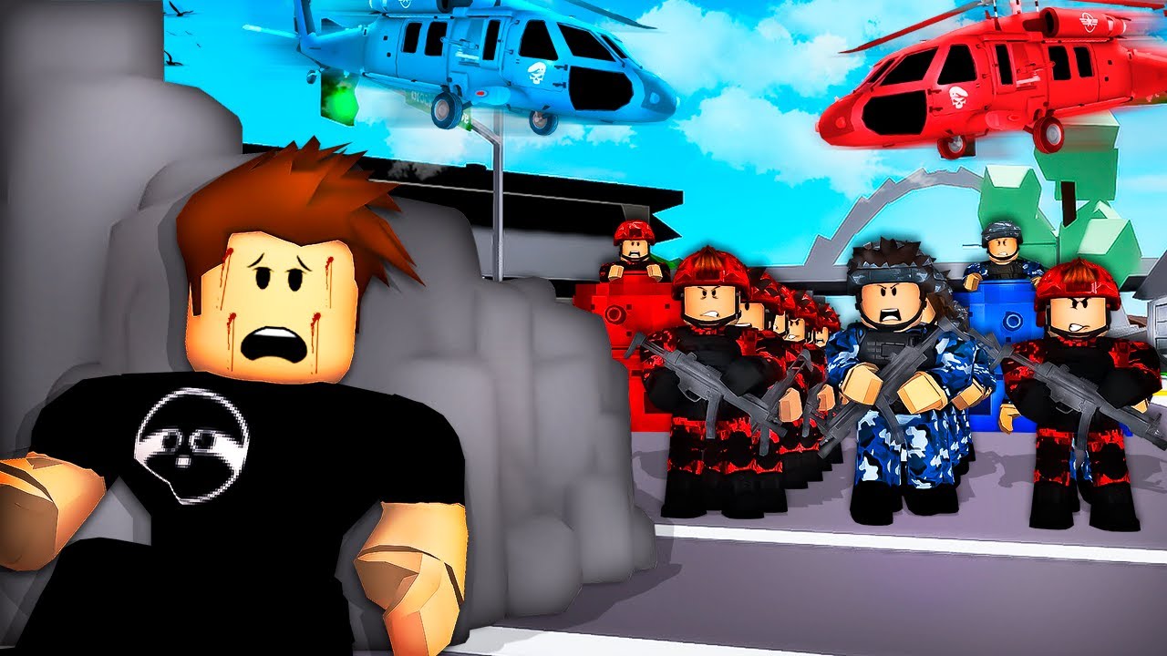 The MILITARY Has INVADED.. (Roblox Movie)