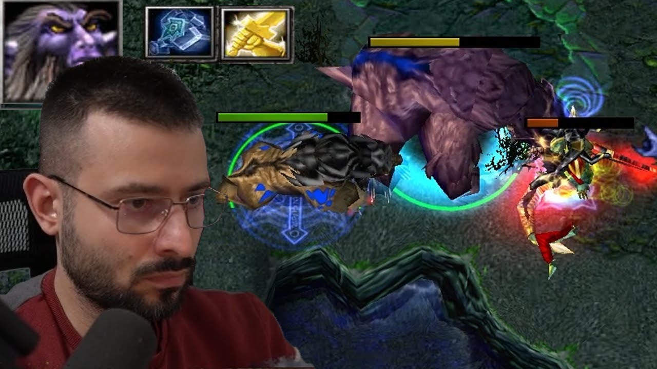 DOTA LONE DRUID BRUTAL DAMAGE KILLING ALL: RAMPAGE!!!