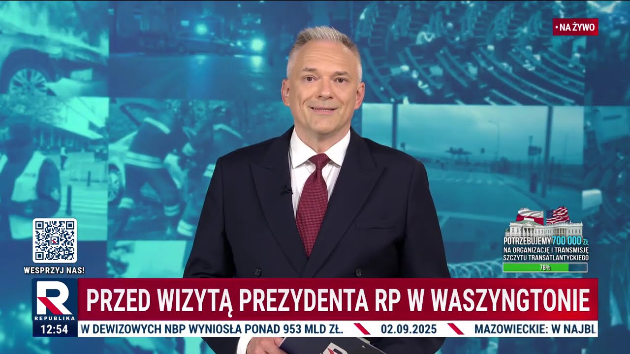 Informacje Telewizja Republika 02.09.2025 godz. 13:30 | Republika Dzień