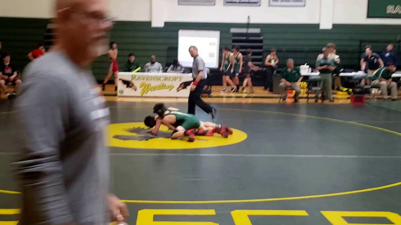 Robert - Ravenscroft tournament 106lb match 2 v. Ravenscroft