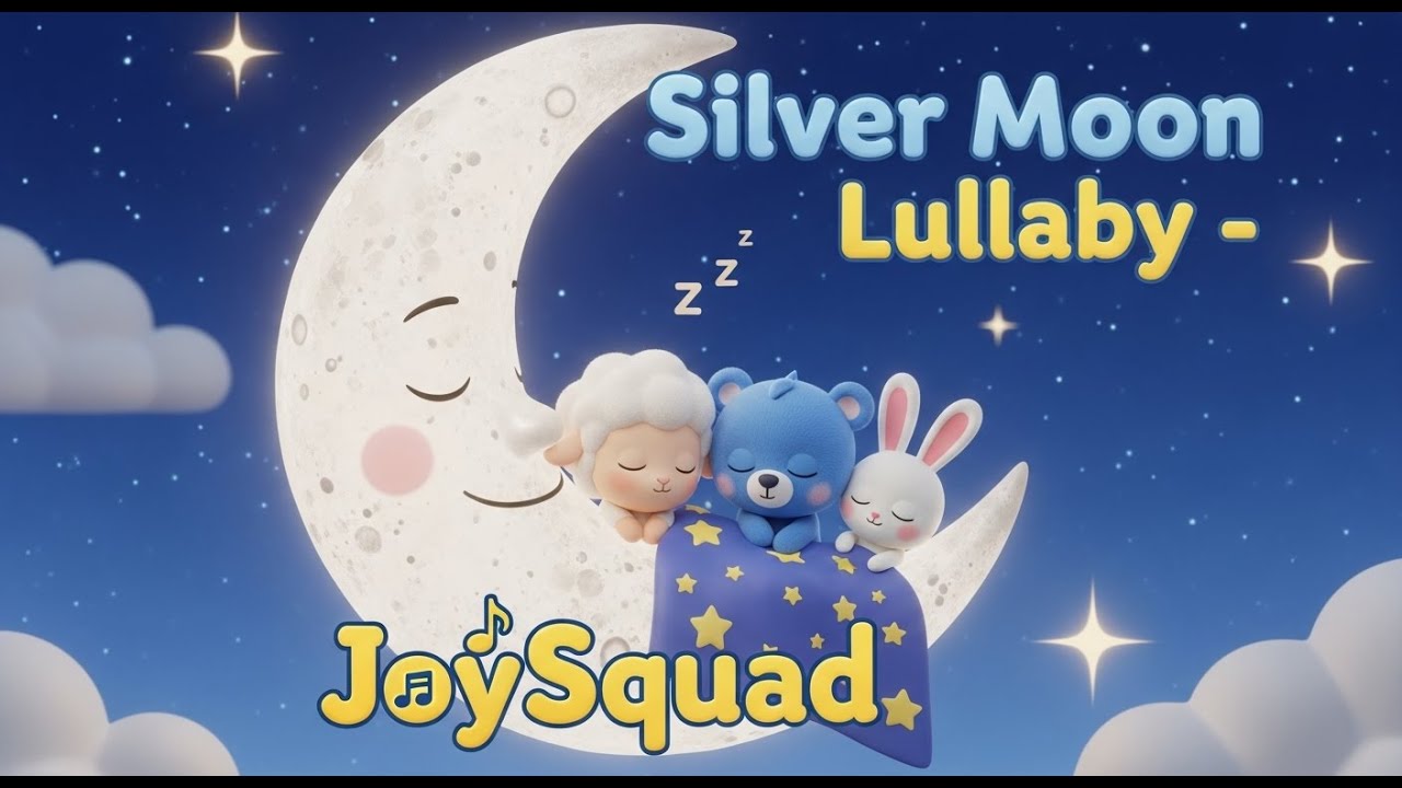 Silver Moon Lullaby | Lullaby for Babies and Toddlers | Super Simple Song