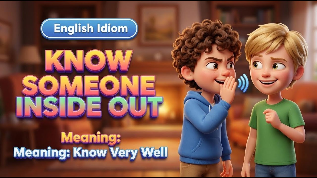 Знать кого-то досконально 📖 | Изучайте эту английскую идиому с помощью историй