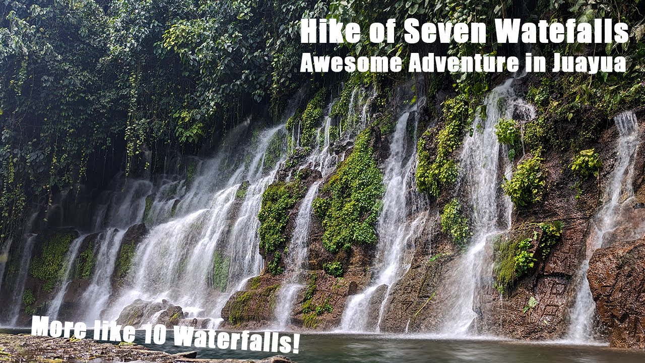 Hiking to SO MANY WATERFALLS in Juayua - The Hike of Seven Waterfalls, Las Siete Cascadas -Vlog #59