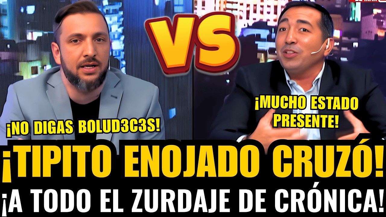 &iexcl;TIPITO ENOJADO ENTR&Oacute; A CR&Oacute;NICA, CRUZ&Oacute; A TODO EL ZURDAJE Y LOS DOM&Oacute; A TODOS SIN PIEDAD!