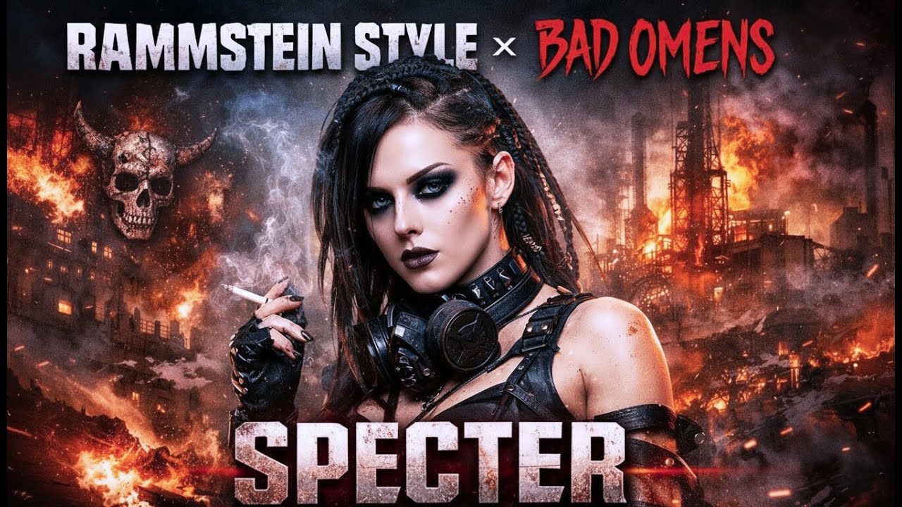 RAMMSTEIN STYLE &times; BAD OMENS &mdash; SPECTER | Industrial Metal | Dark Alternative #rammsteinstyle #cover