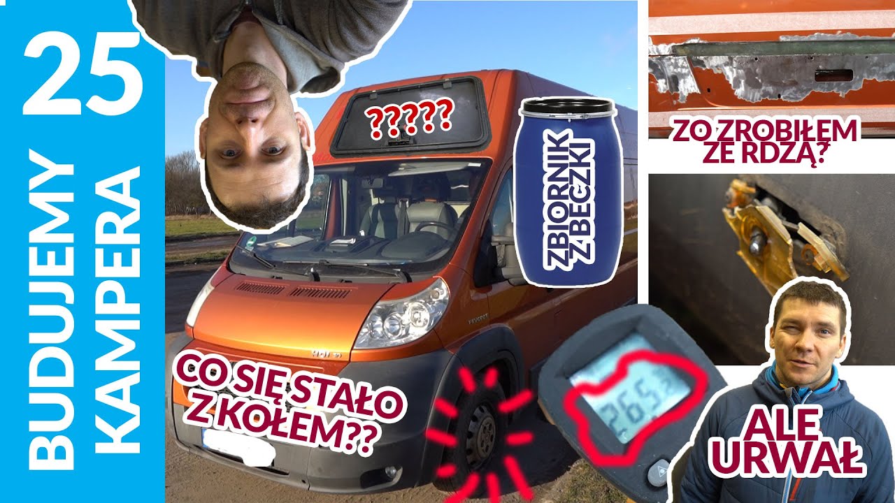 🔥 Koło ma 265 stopni!!! 💥Co zrobiłam z rdzą? 🧲 Rafał urwał lampe!!!!!