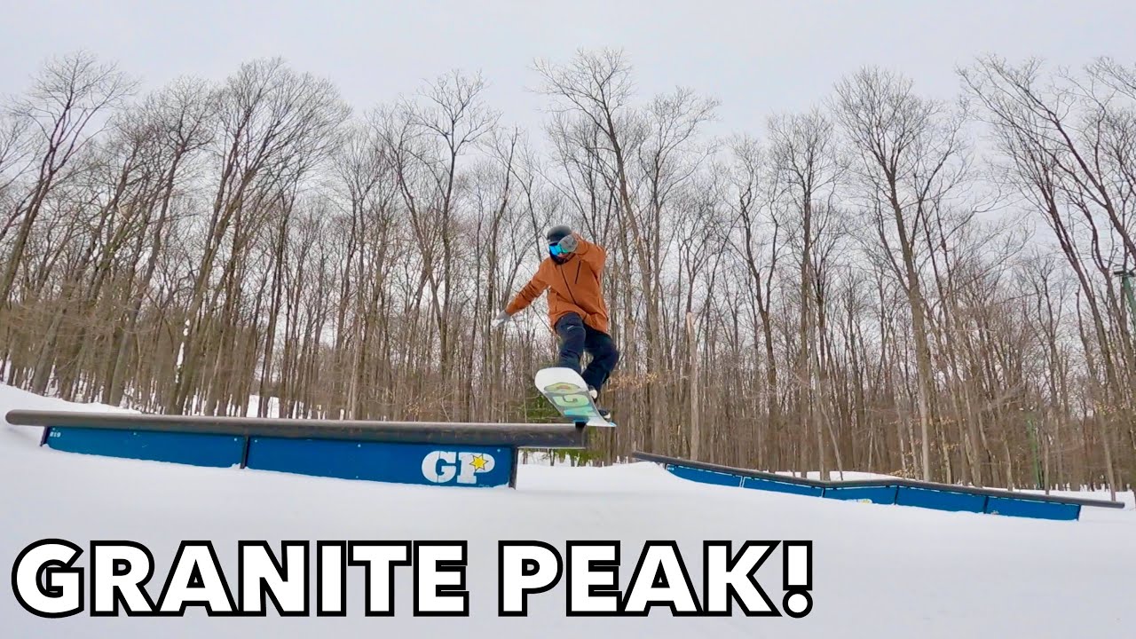 Сноубординг в ВИСКОНСИНЕ, в GRANITE PEAK!