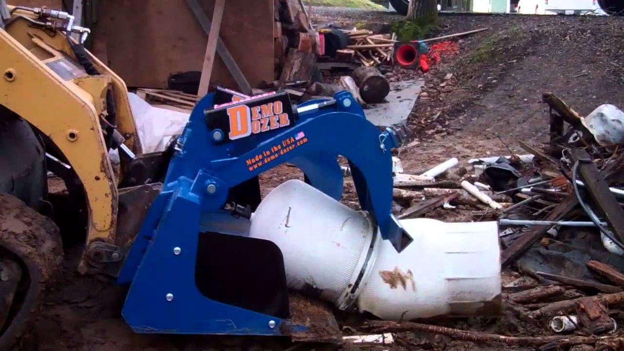 Blue Bucket Part Three: Best Grapple Period! Demo-Dozer.