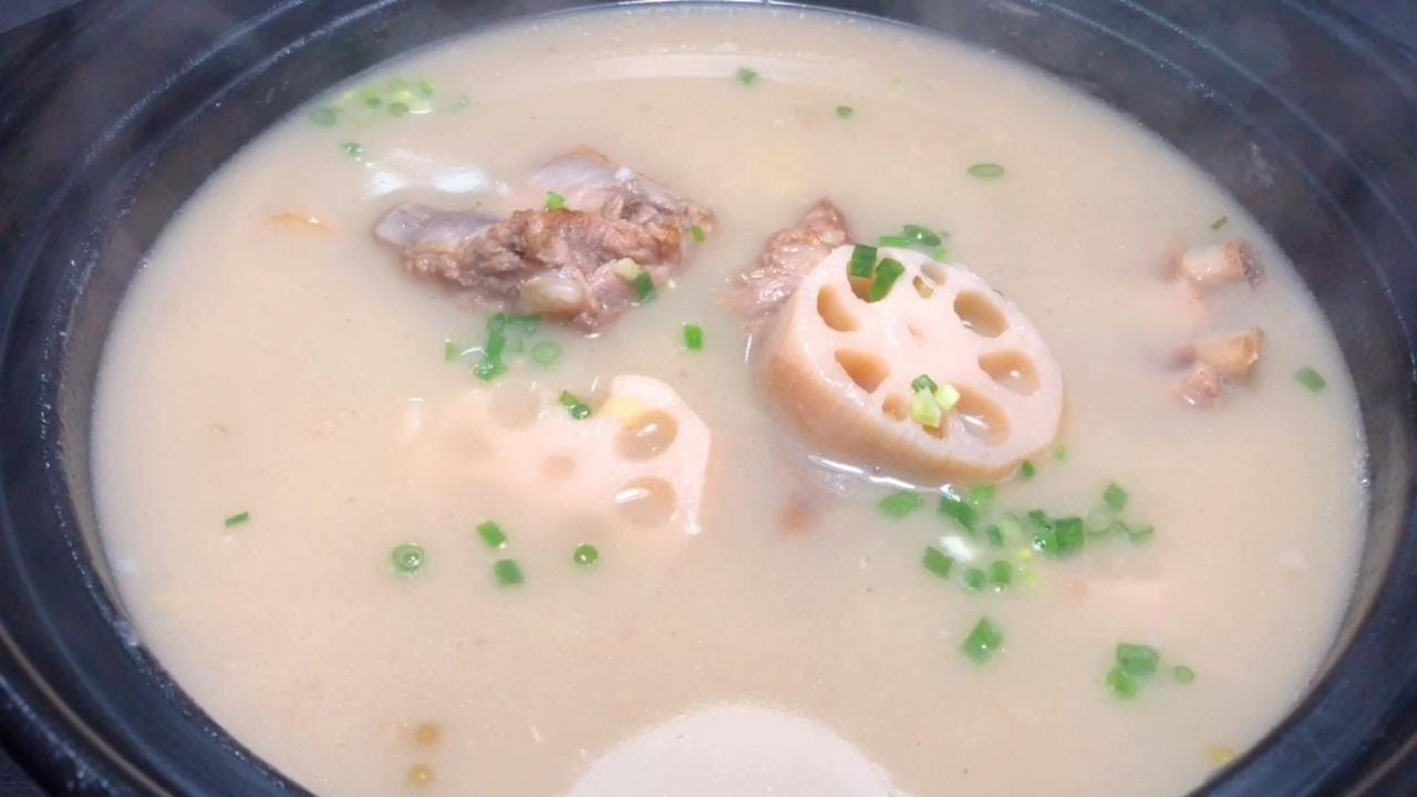 排骨藕湯很多人都做錯了，大廚教你技巧，湯汁香濃軟糯入味【留意美食】#排骨藕湯 #排骨料理 #排骨湯食譜