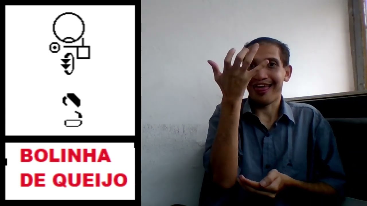 BOLINHA DE QUEIJO | CASULO - SINAL EM LIBRAS