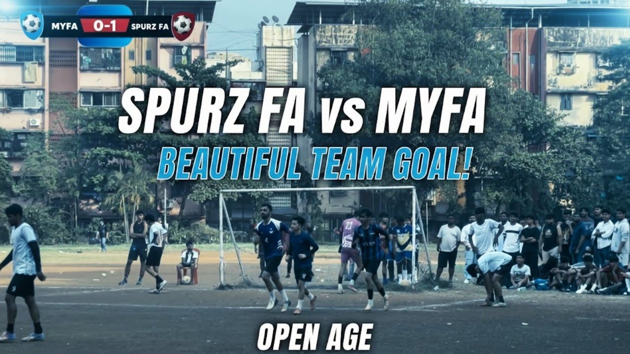You Won’t Believe This Team Goal! SPURZ FA vs MYFA.. OPEN AGE