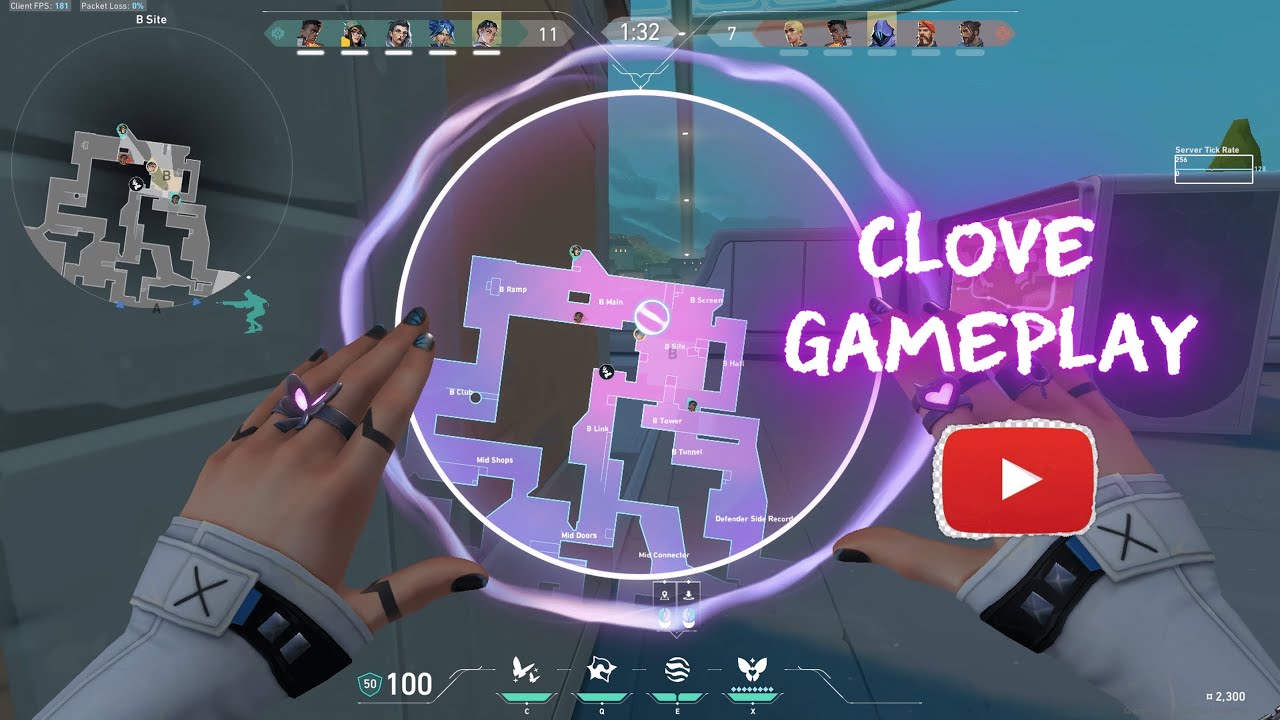Valorant Highlights | Clove Main Ranked Gameplay