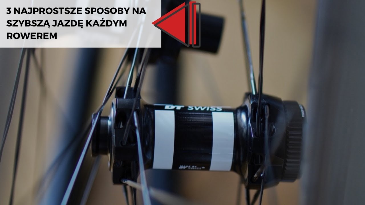 3 najprostsze sposoby na szybszą jazdę każdym rowerem