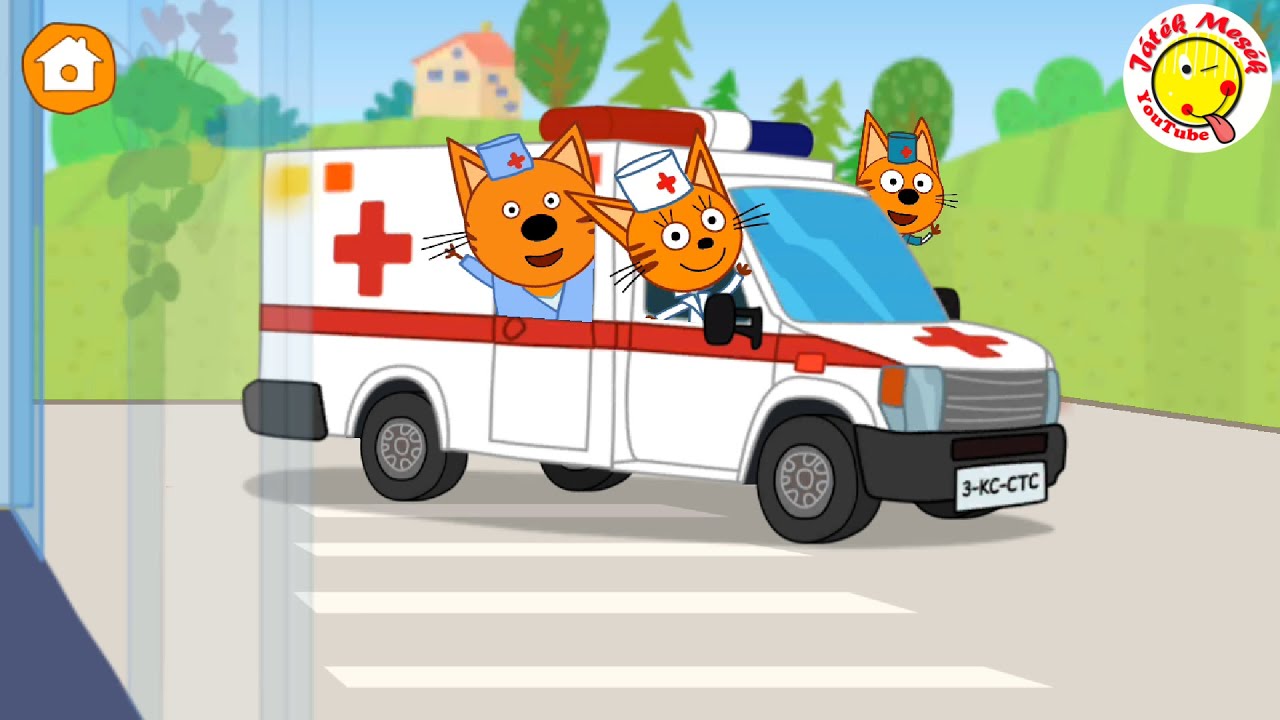 Cica doki gyógyít: macska kórház - Játékmesék
