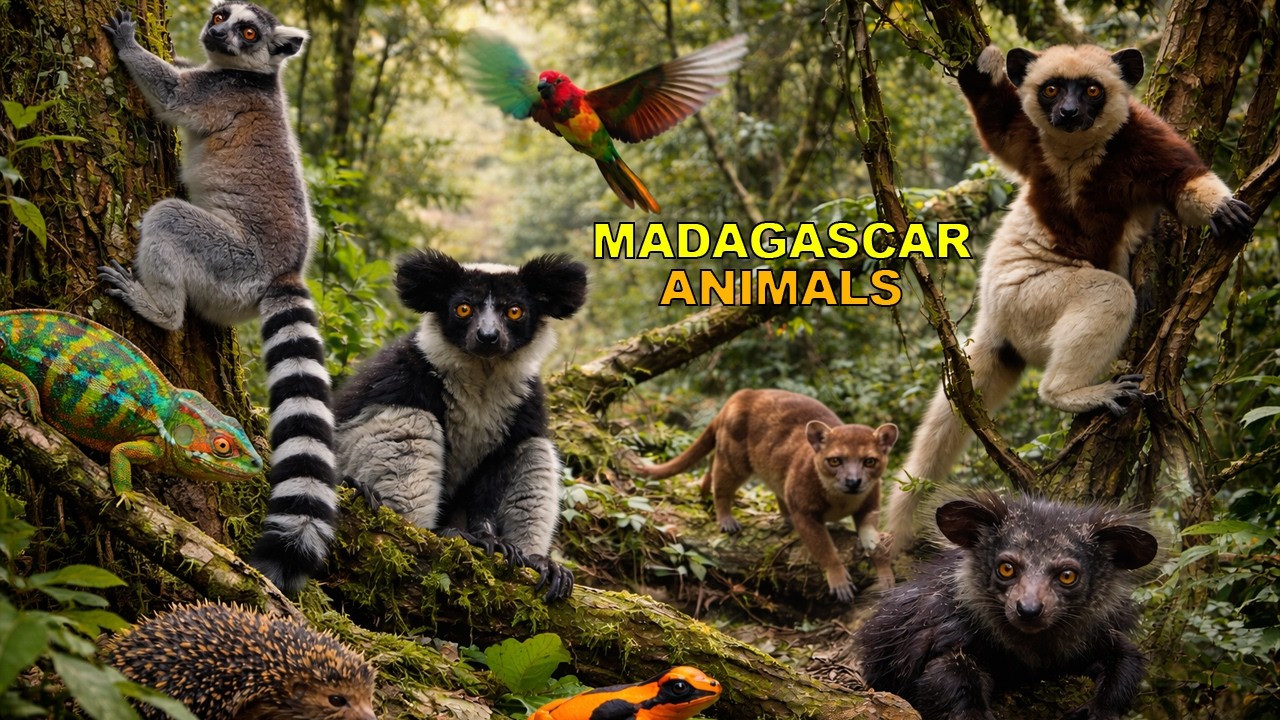 MADAGASCAR: Island of Extraordinary Animals 🦎🌴