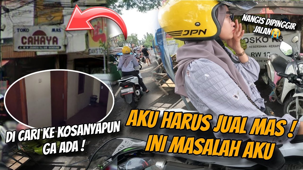 SHELI MENGHILANG‼️KETEMU DI PINGGIR JALAN LAGI NANGIS, MAU NGEJUAL EMAS !! ADA APA ? MANTAN ?