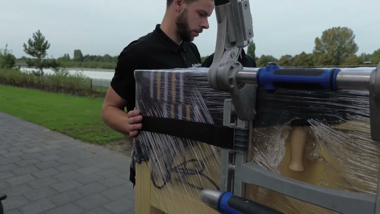 Piano verhuizing via de trap met elektrische traploper