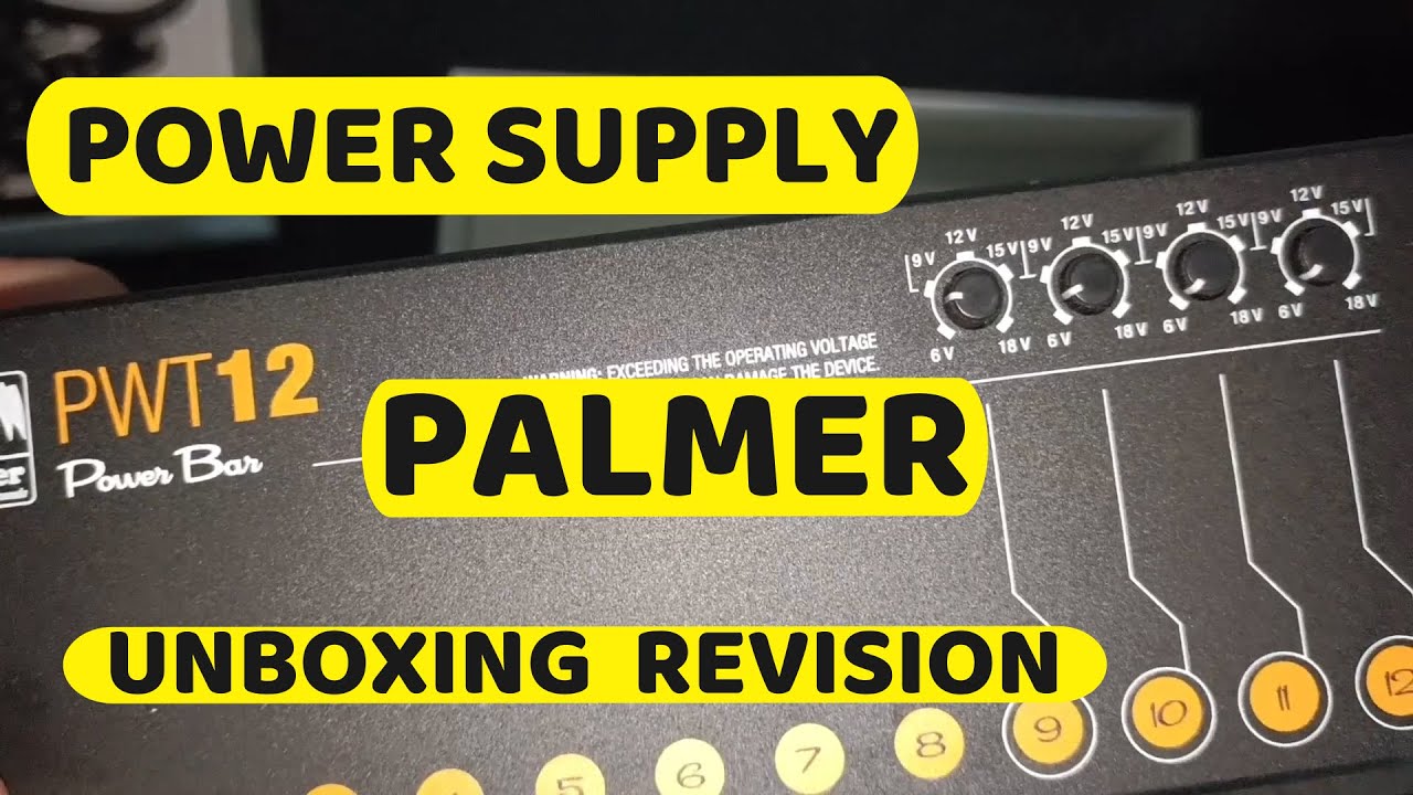 POWER SUPLY PALMER  PWT12 REVISION
