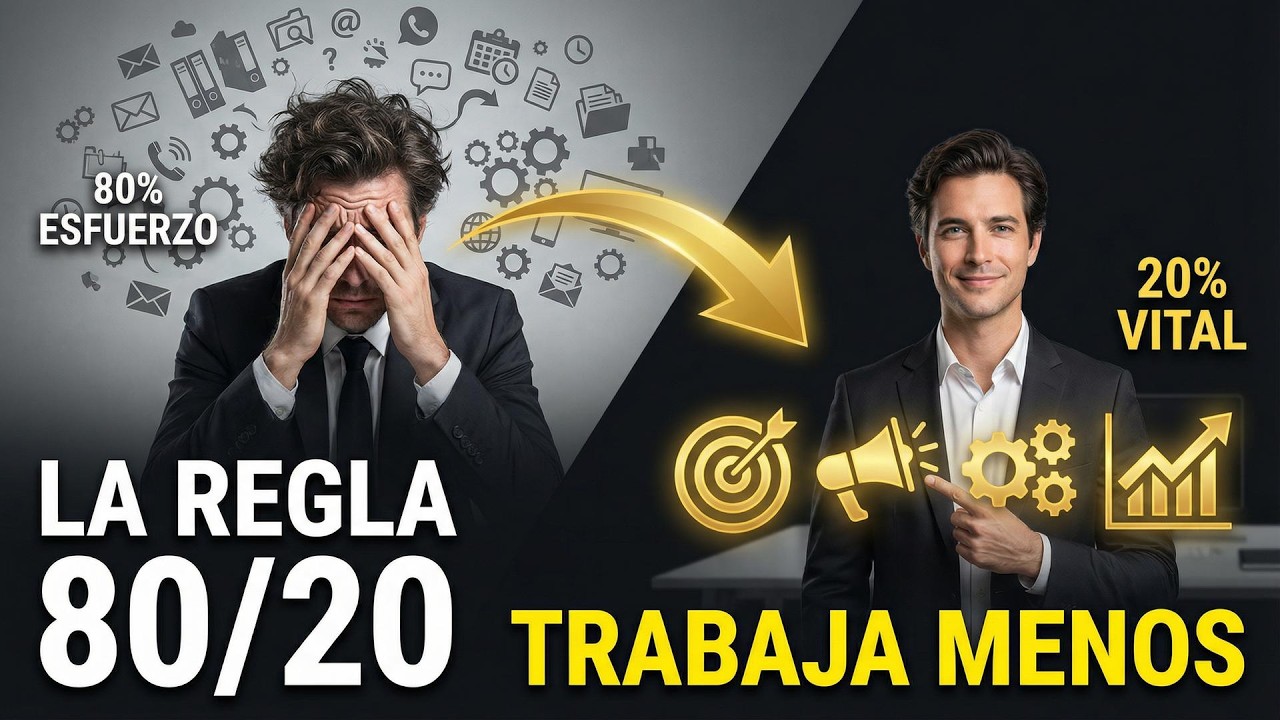 Trabaja menos y logra 3x resultados con la Ley de Pareto