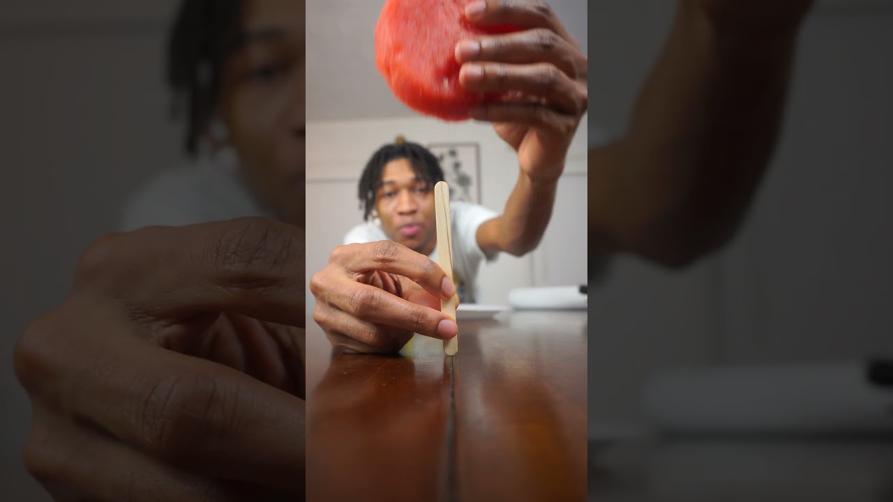 Trying Fruit Rollup Watermelon Pop