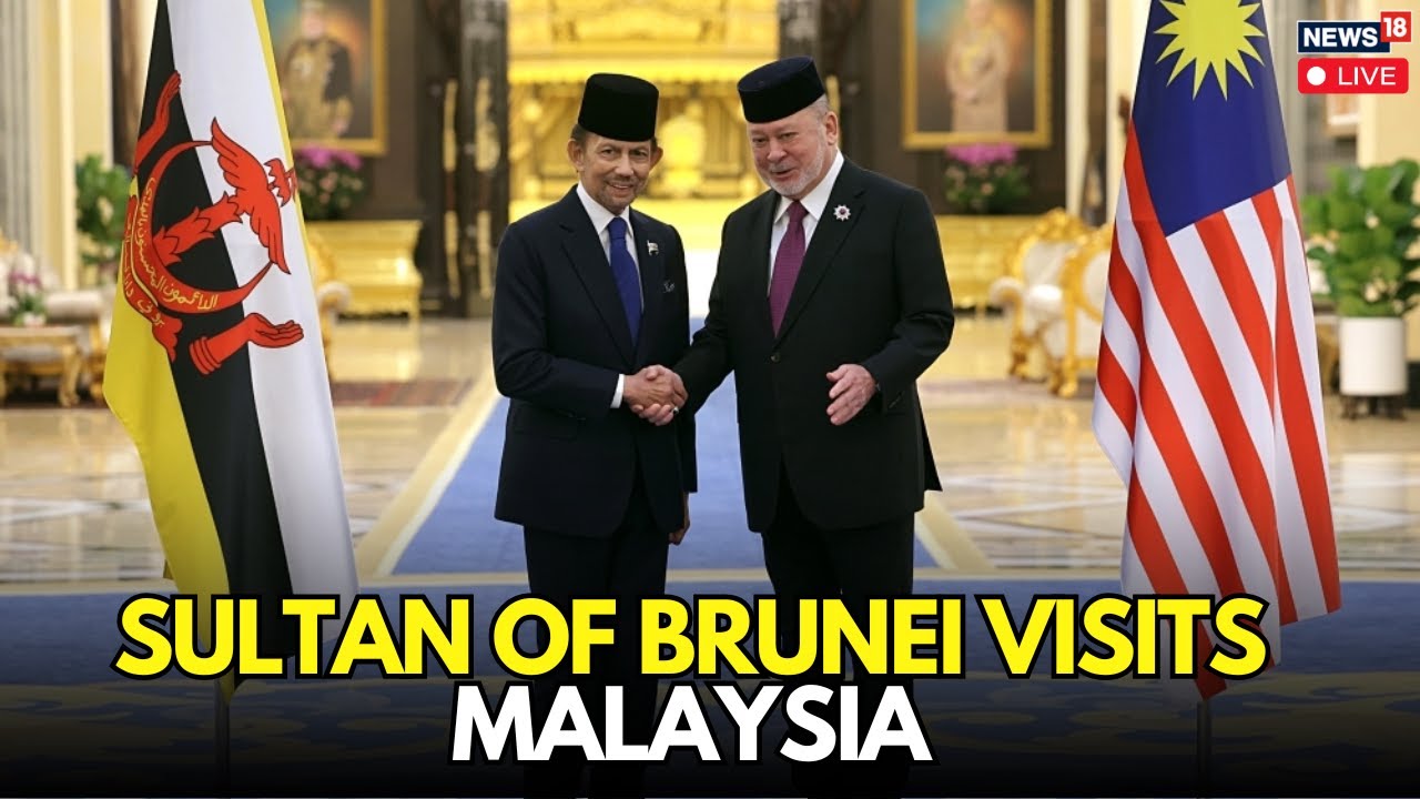 King Of Malaysia Welcomes Brunei's Sultan Hassanal Bolkiah At Istana Negara On Four-Day State Visit
