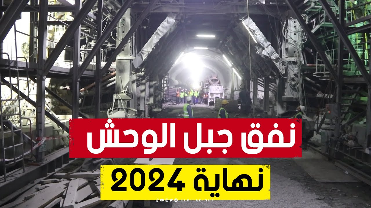 وزير الأشغال العمومية يؤكد على استلام نفق 