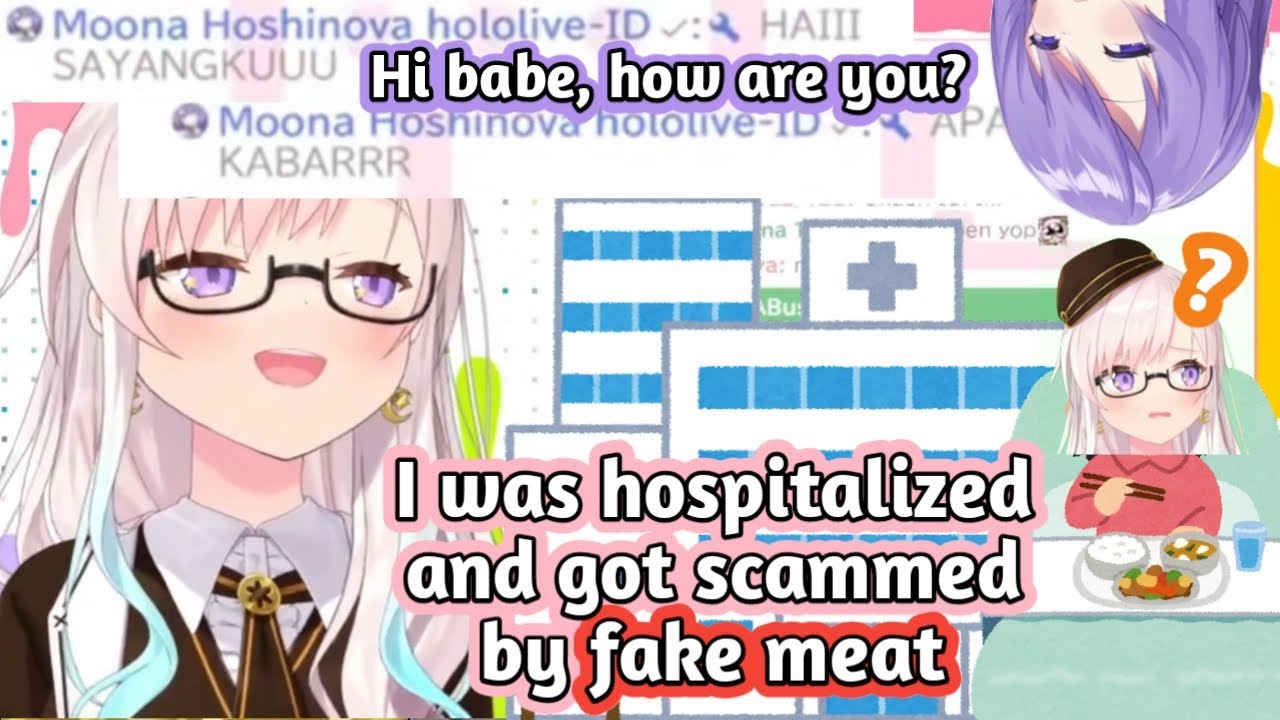 Iofi was given a fake meat at the hospital【English Sub】【hololive】