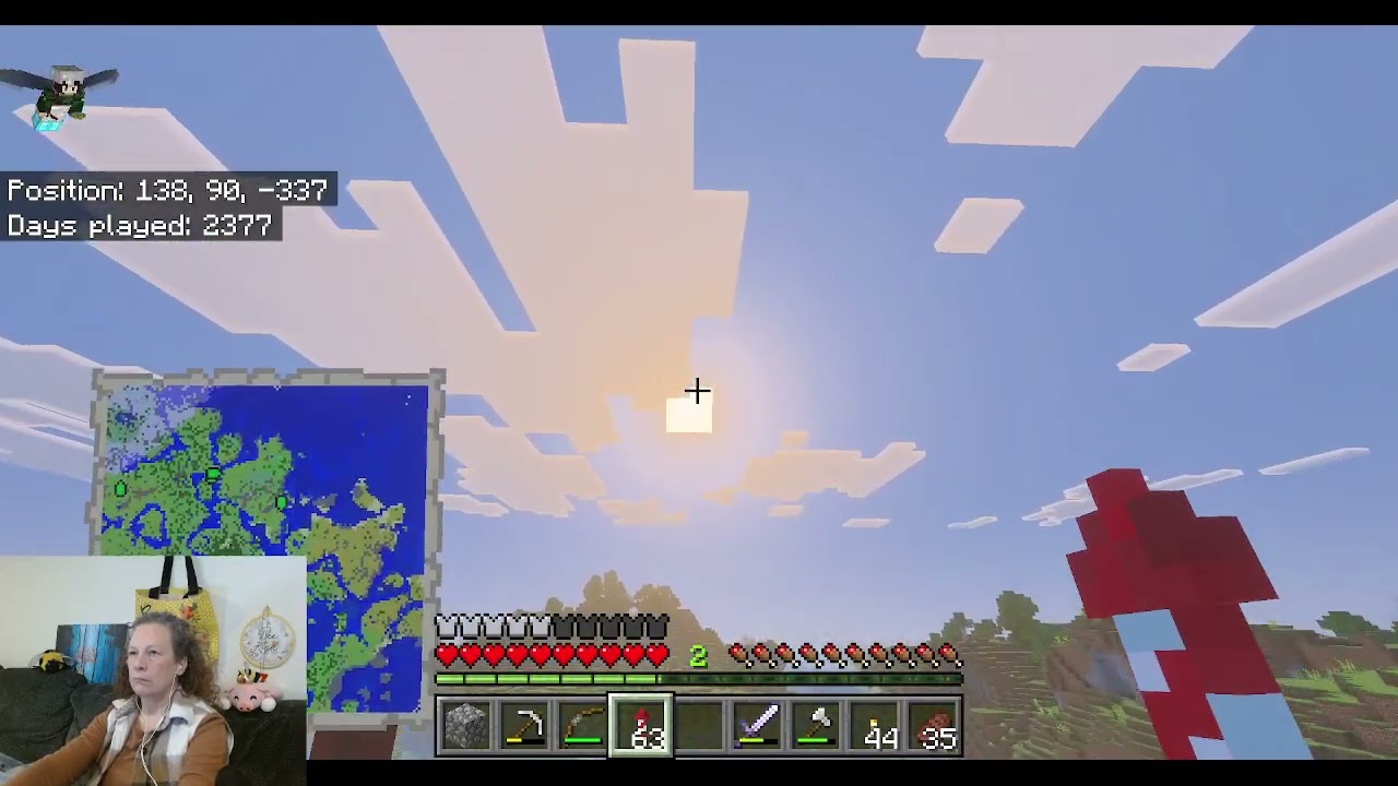Fun Friday. Let's visit Phillip and exploration. Minecraft days 2375-2385  Let's play. Bedrock