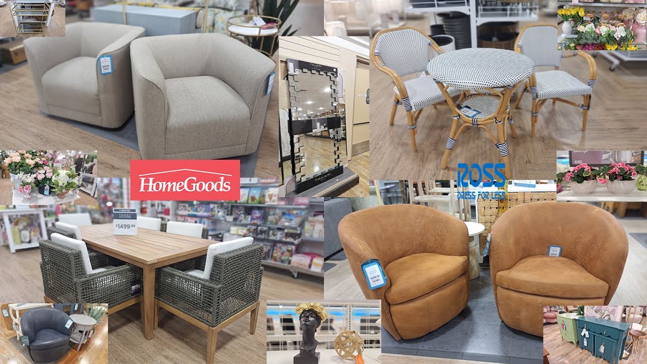 Shop with me at HomeGoods and Ross for New Home Decor and Furniture! | The Glam Décor Channel