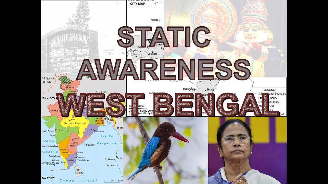 WEST BENGAL STATIC GK for SBI | IBPS | BOB etc.