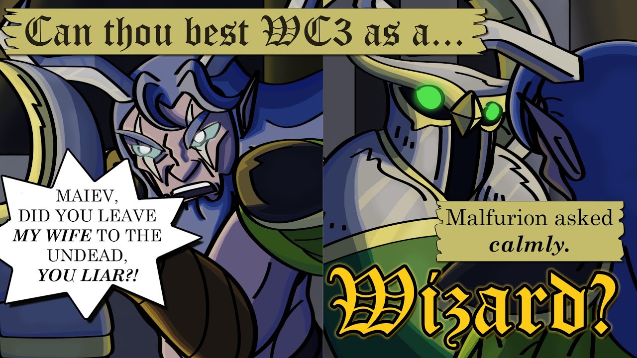 Can you beat Warcraft 3: The Frozen Throne with spellcasters only?