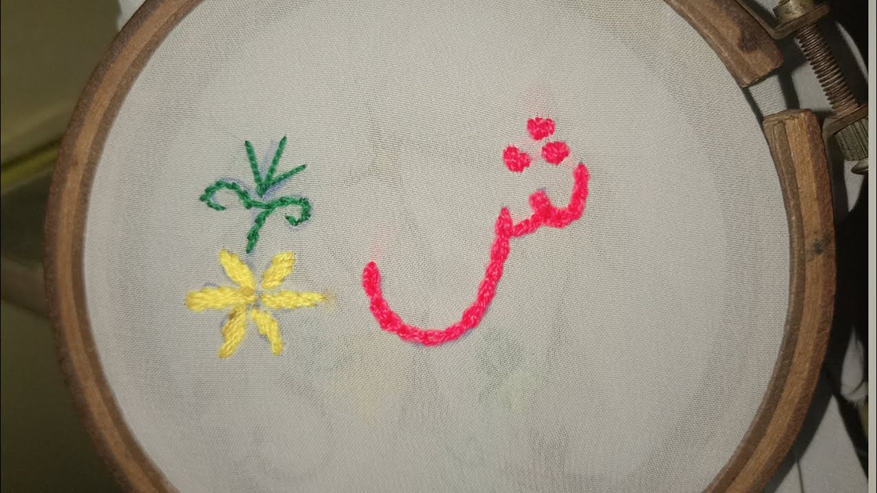 Beautiful Urdu Name Embroidery Design❤!! #tutorial ‎⁨@YouTube⁩  ‎⁨@EmbroideryDesigns-p4r⁩  