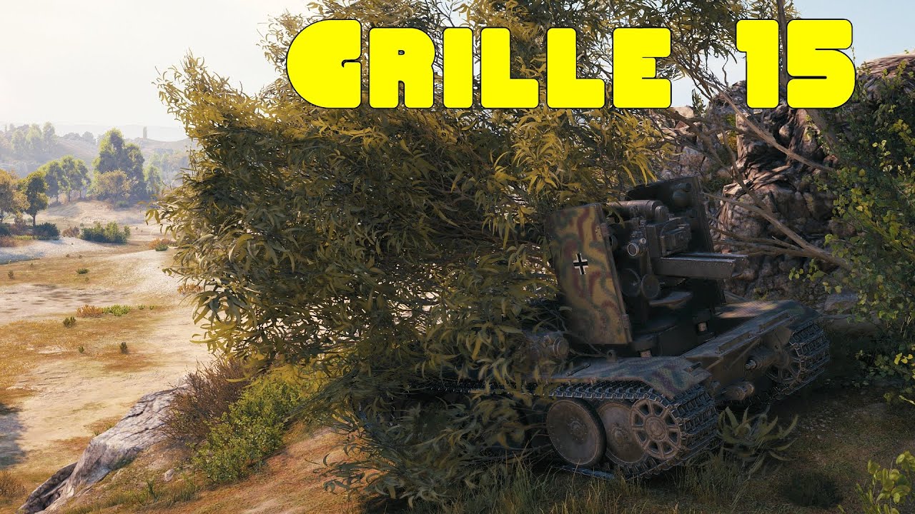 World of Tanks Grille 15 - Defending from the Heights.