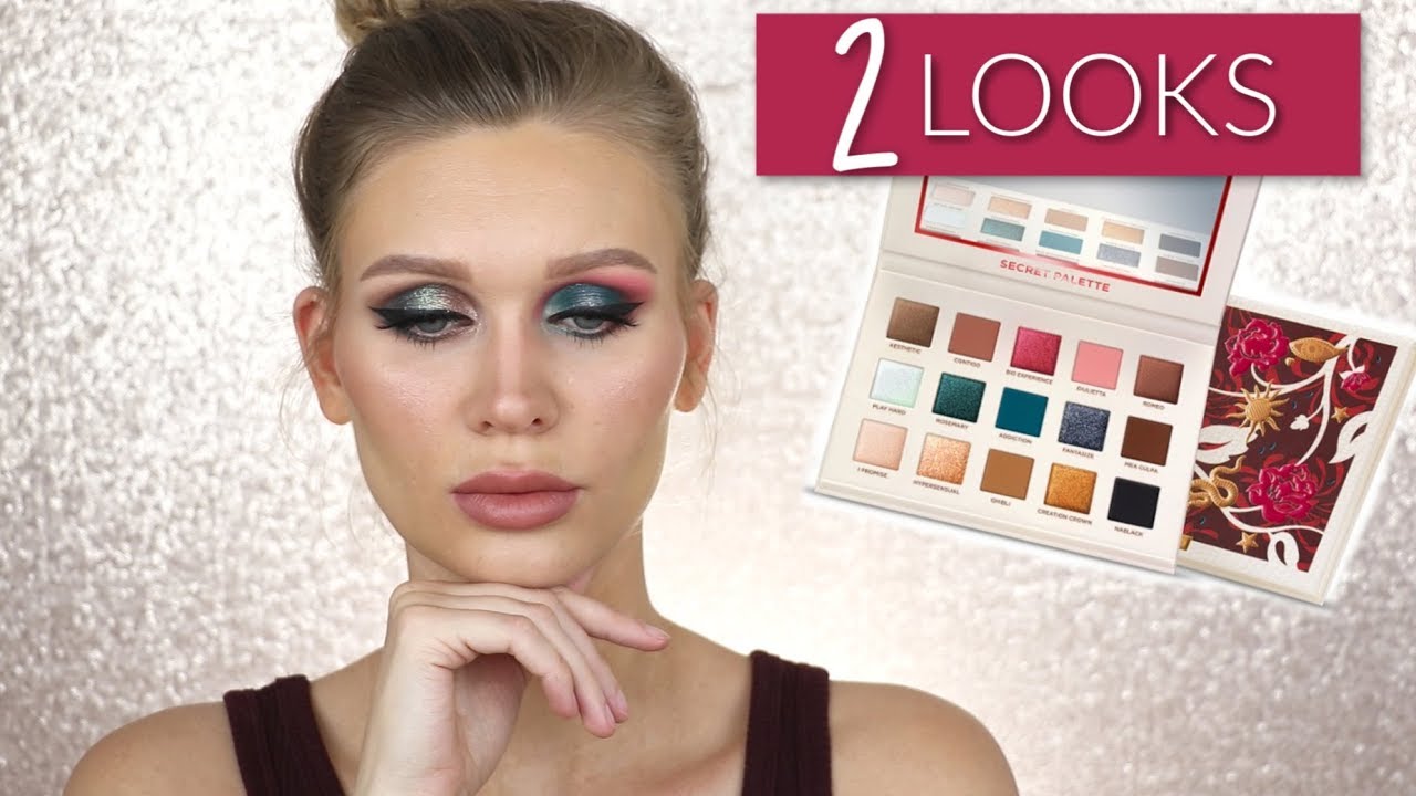 NABLA SECRET PALETTE 🤫 | 2 MAKEUP LOOKS + Review und Swatches