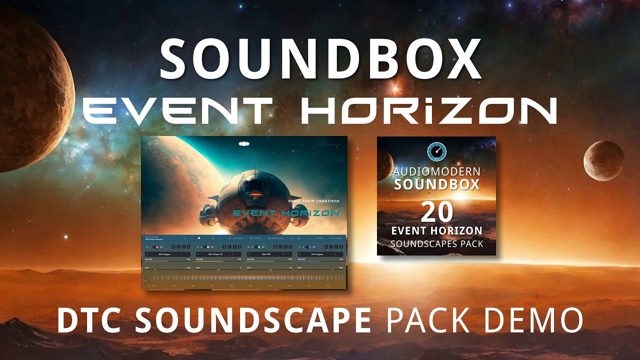 AudioModern SOUNDBOX - DTC Event Horizon | Soundscape Preset Pack
