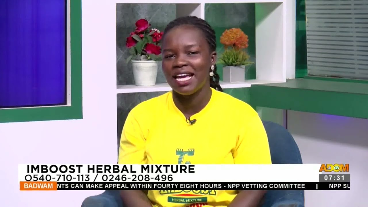 Imboost Herbal - Badwam Afisem on Adom TV (07-07-23)