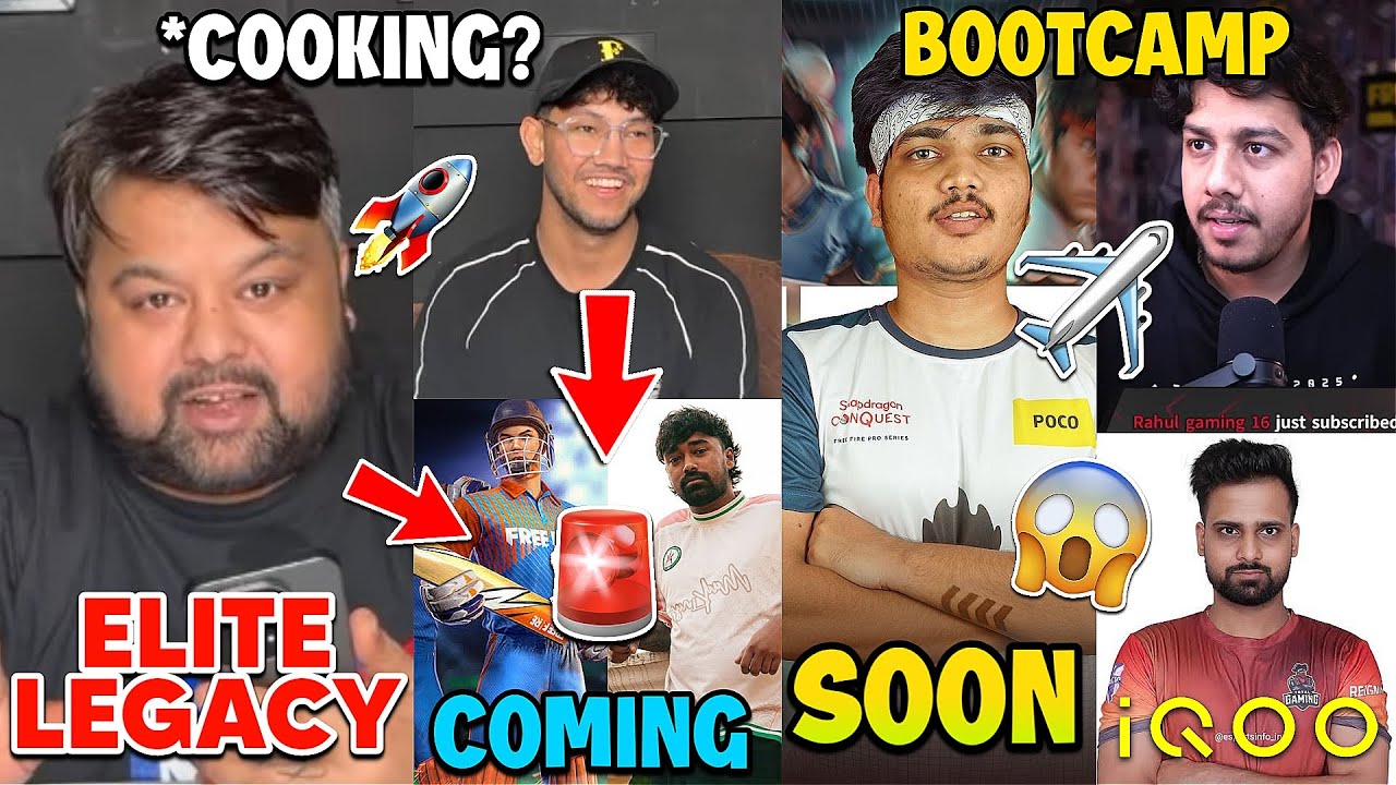 TG Collab Announcement SOON ✅ Goldy Bhai on Elite Legacy 🚀 FF Cricket Tournament, BIG News Coming?😱