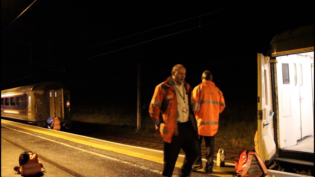 The Final Caledonian Sleeper Mk3 movements at Carstairs.