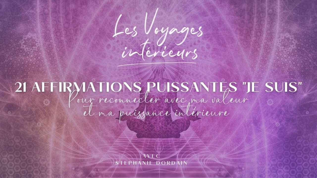21 affirmations puissantes 