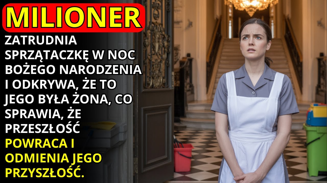 MILIONER ZATRUDNIA SPRZĄTACZKĘ NA BOŻE NARODZENIE I GDY PRZYCHODZI, ODKRYWA, ŻE TO JEGO BYŁA ŻONA