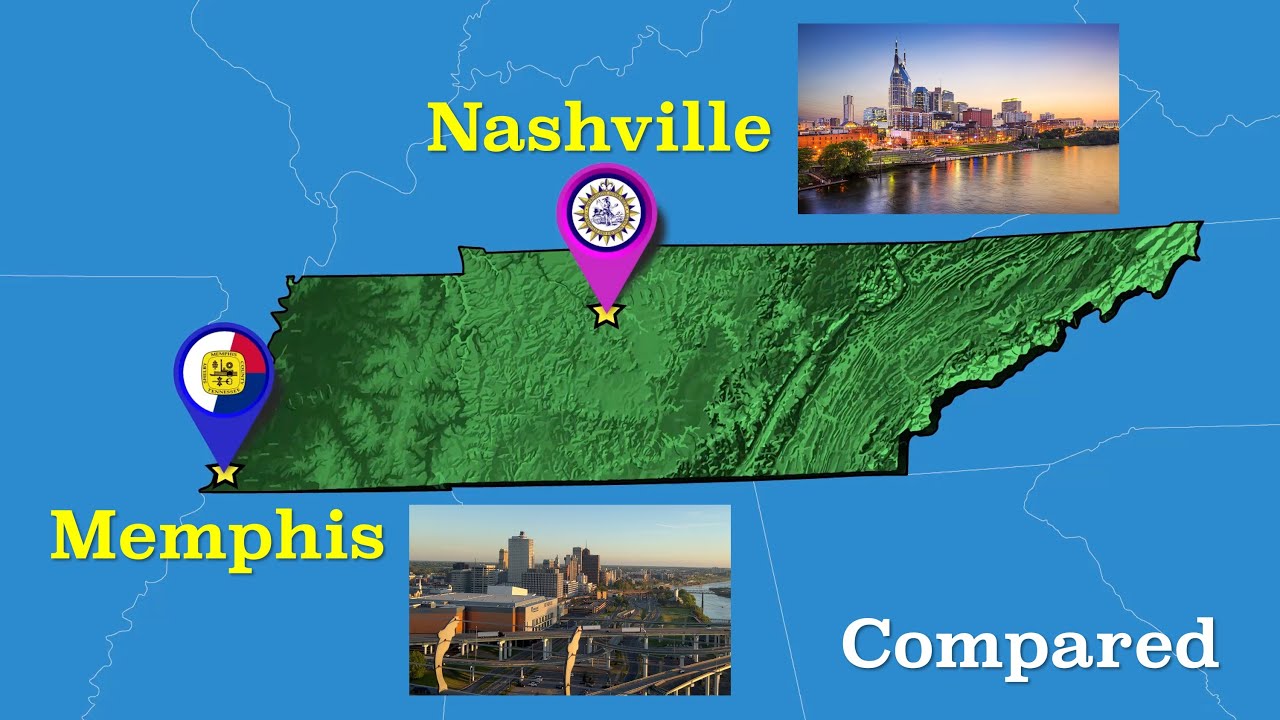 Memphis and Nashville Compared