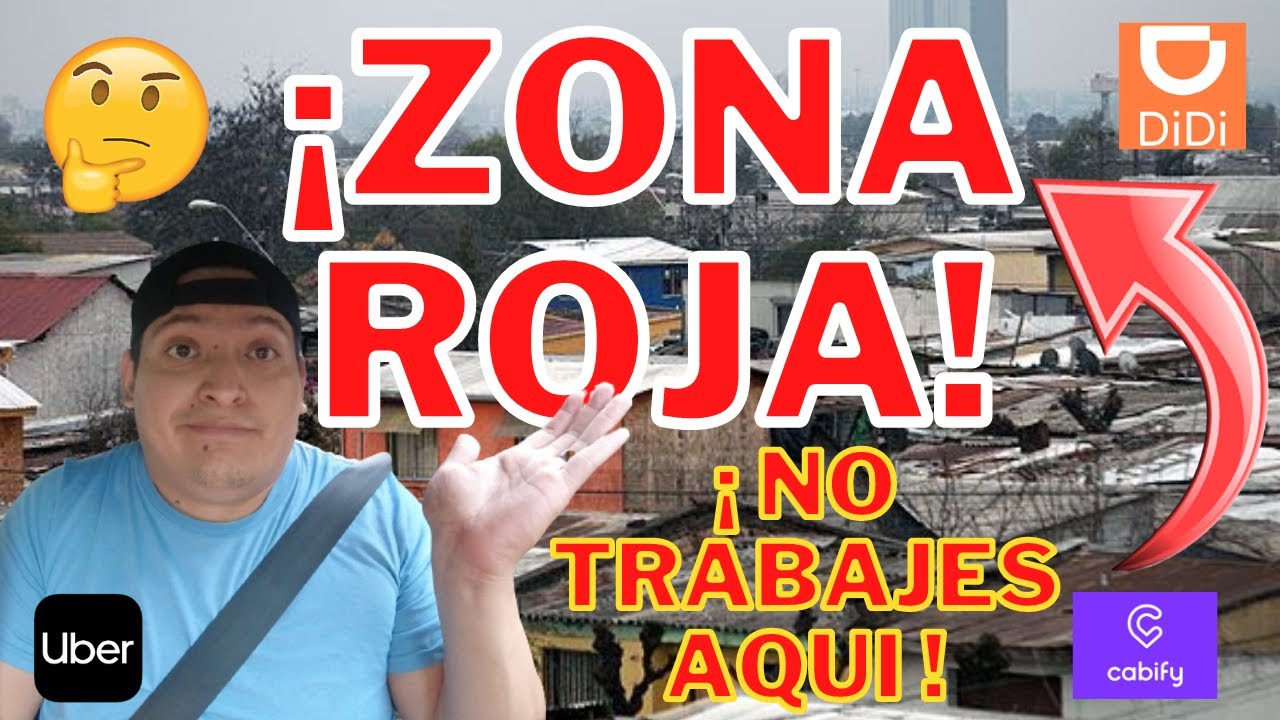 Las PEORES ❌ y MEJORES ✅  ZONAS de SANTIAGO | Lugares para TRABAJAR en UBER de PASAJEROS
