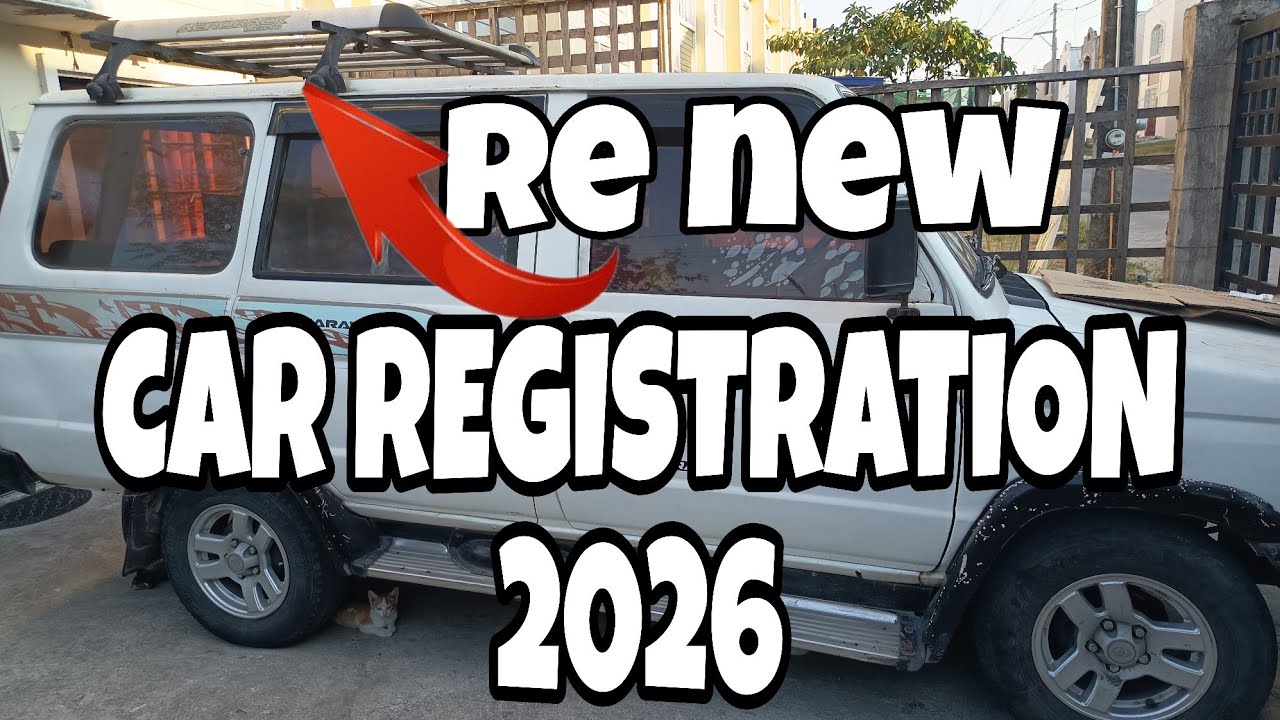 CAR REGISTRATION 2026 / HOW MUCH IT COST and HOW TO RENEW CAR REGISTER  ? ??