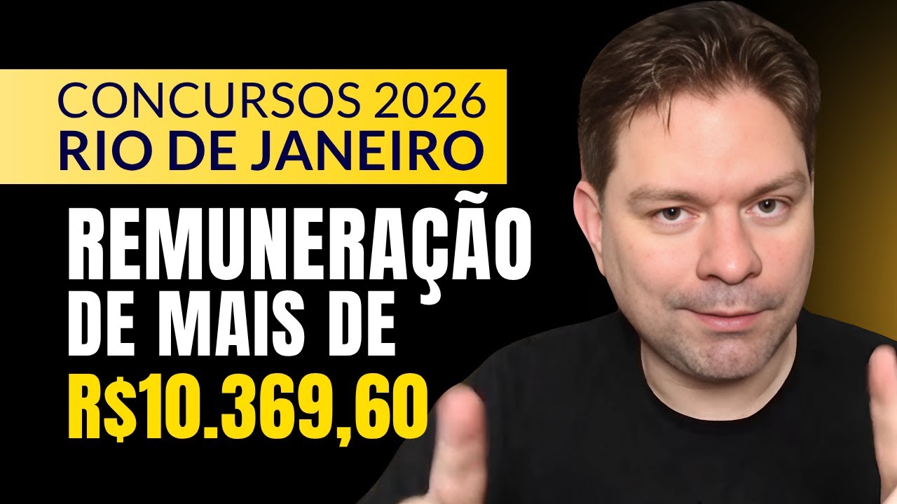 MELHORES CONCURSOS  NO RJ EM 2026