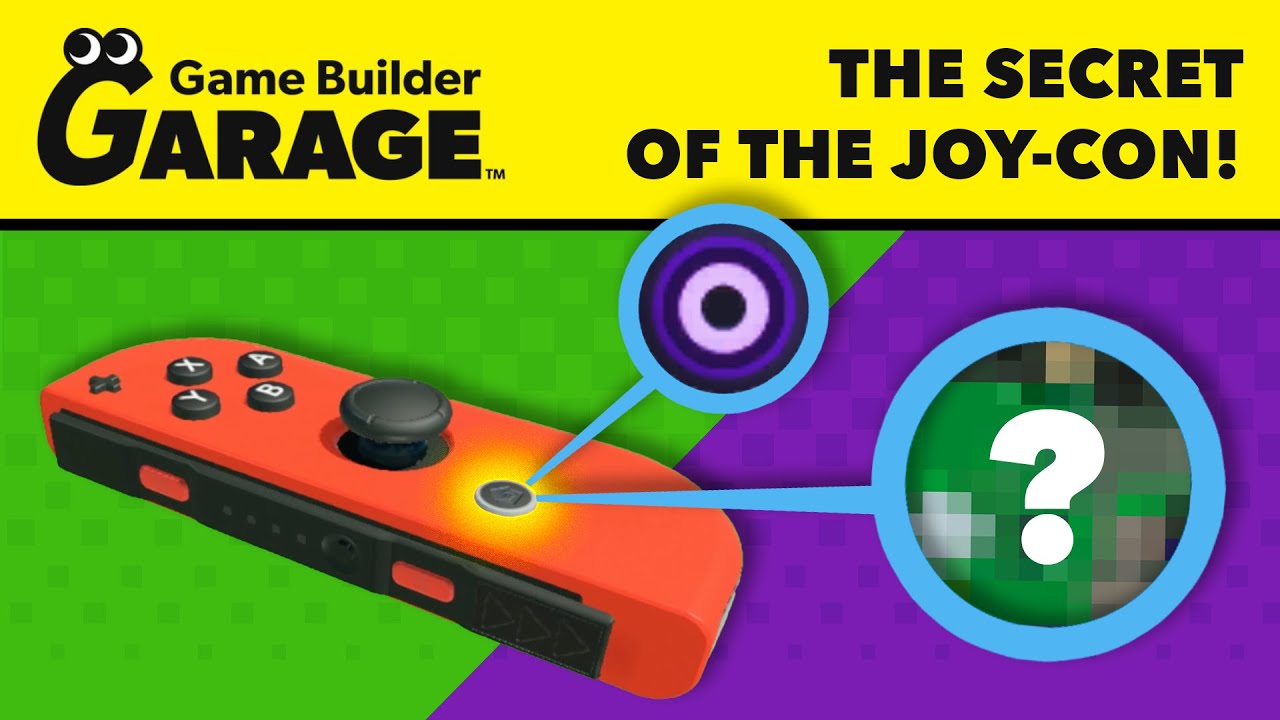 Внутри объектов Joy-Con в Game Builder Garage скрывается секрет!