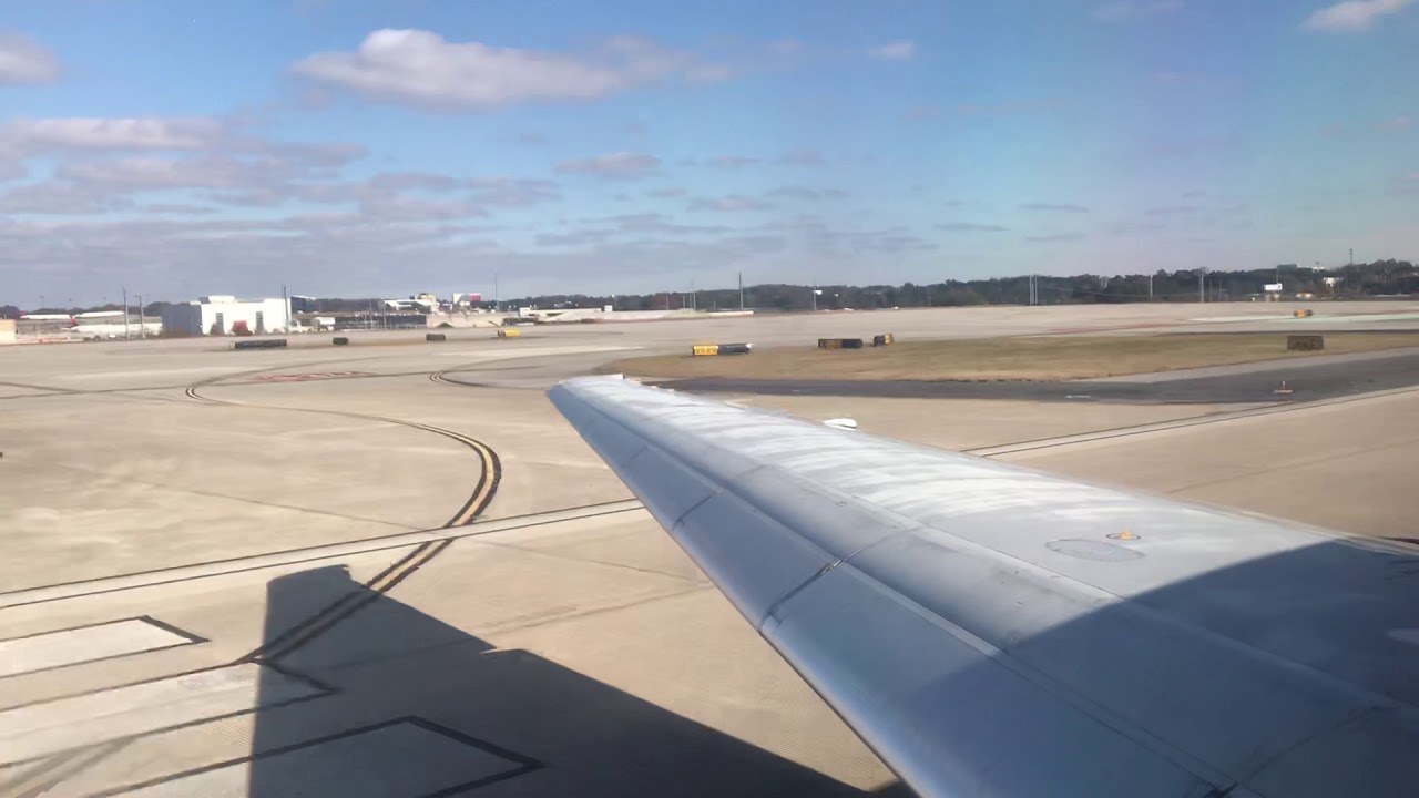 Delta Airlines MD90 departing Atlanta