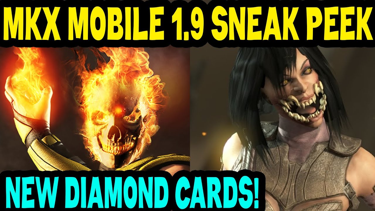 MKX Mobile 1.9 Update Sneak Peek! New diamond tier and new characters!