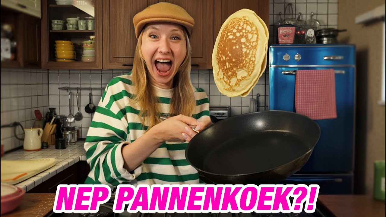 Van ECHTE pannenkoek naar kunstwerk! // Rosalie Boom # 265