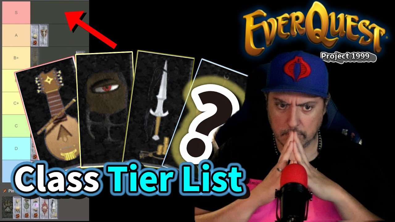 Which Class in Everquest P99 is S Tier?