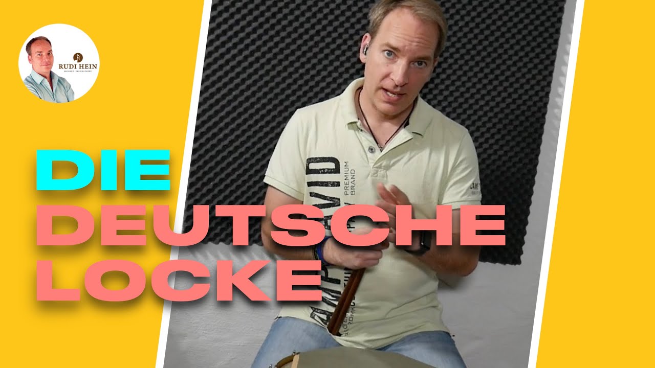 Deutsche Locke / Lockmarsch für Snare / Online Unterricht / Schlagzeug lernen mit Profi Rudi Hein